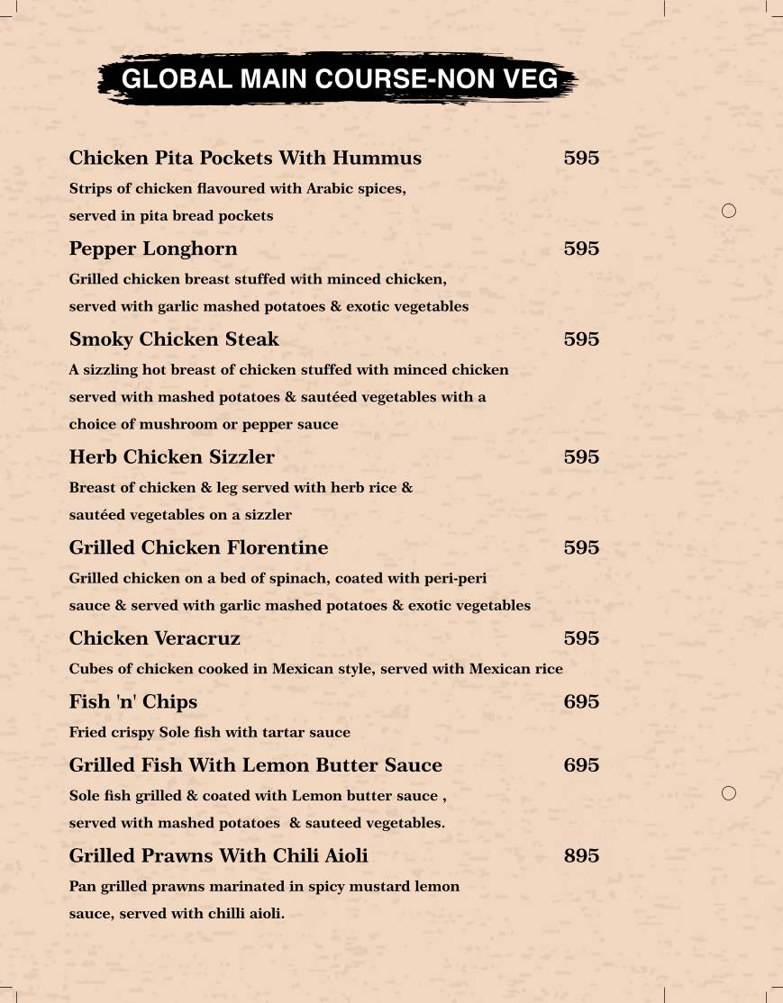 Stellar Binge menu