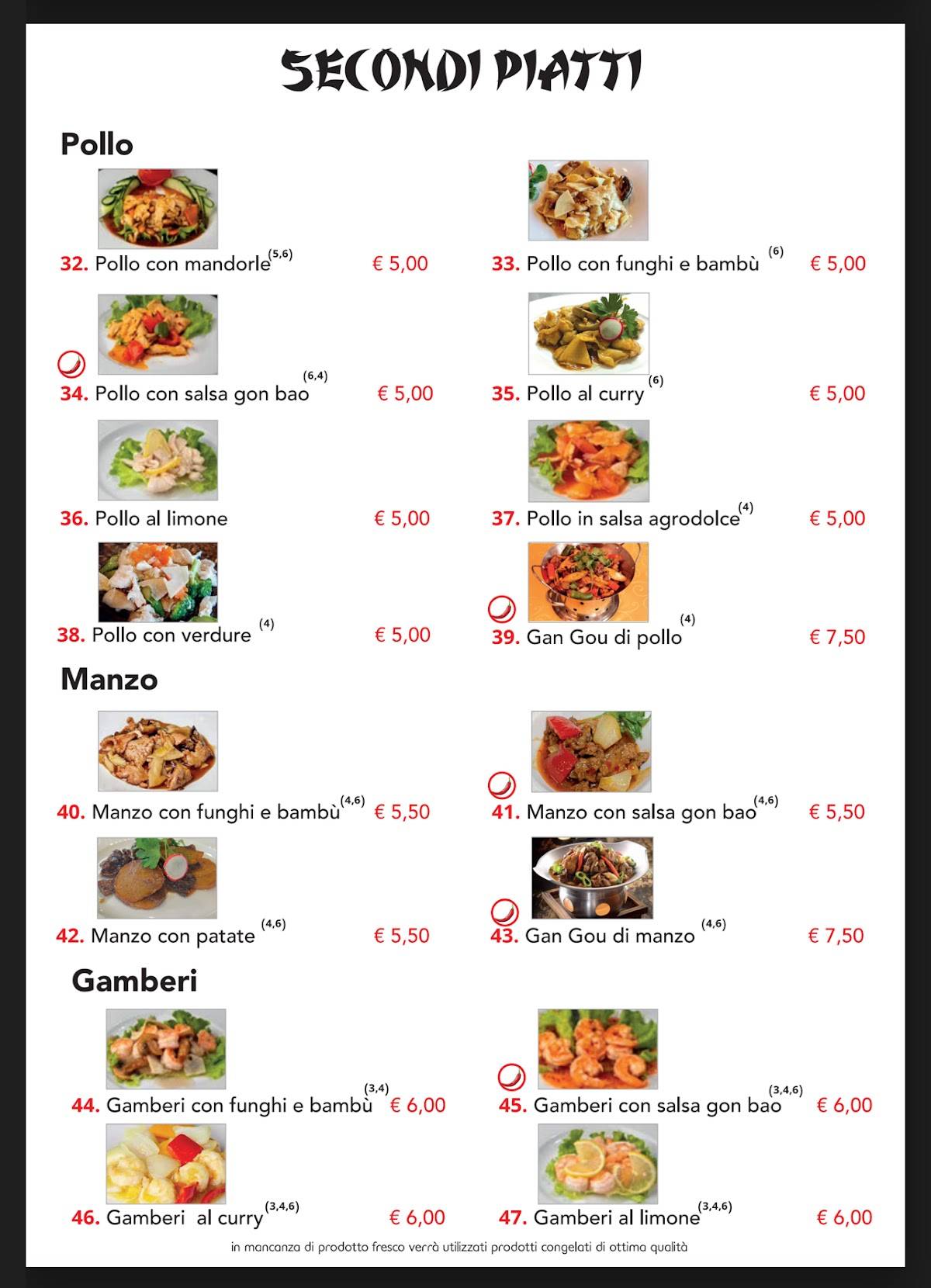 Menu di Sushi Fo 