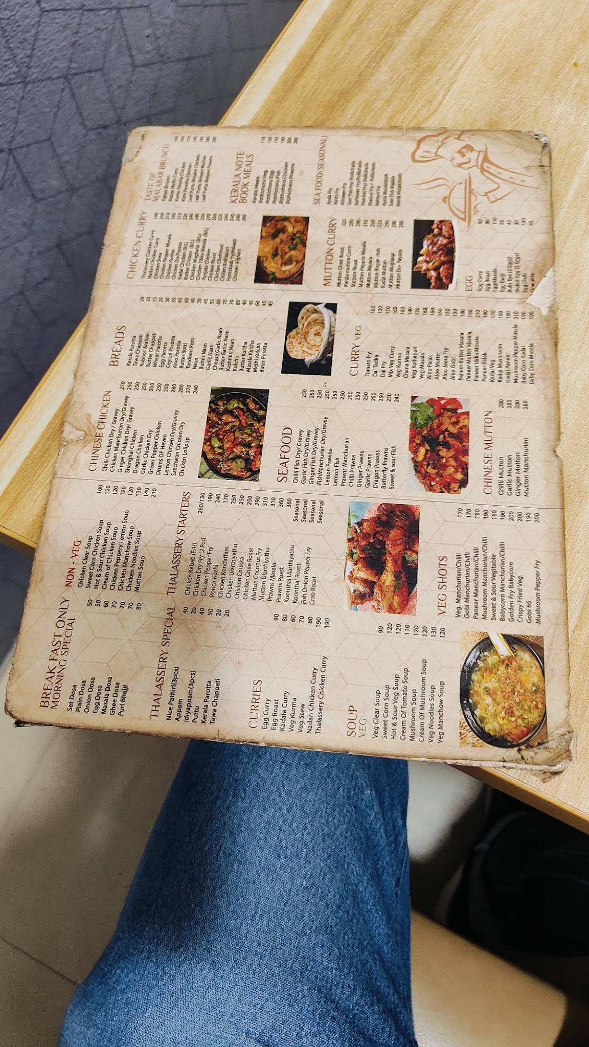 Thalassery Restaurant Marathahalli menu