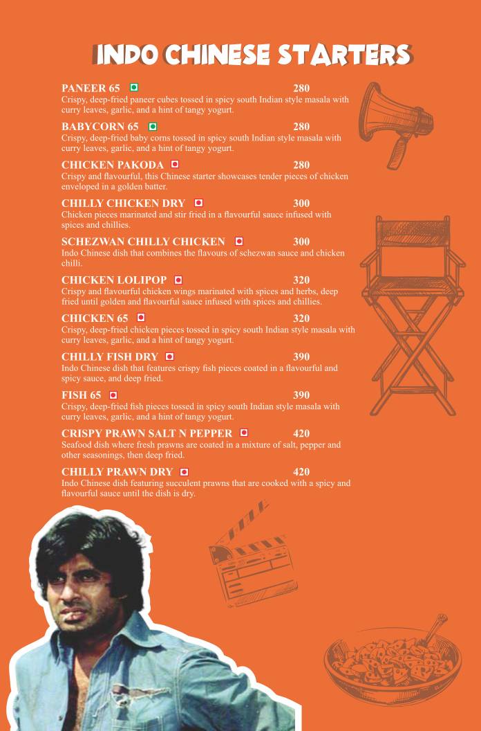 The Spice Affair - Kirani Ghat menu