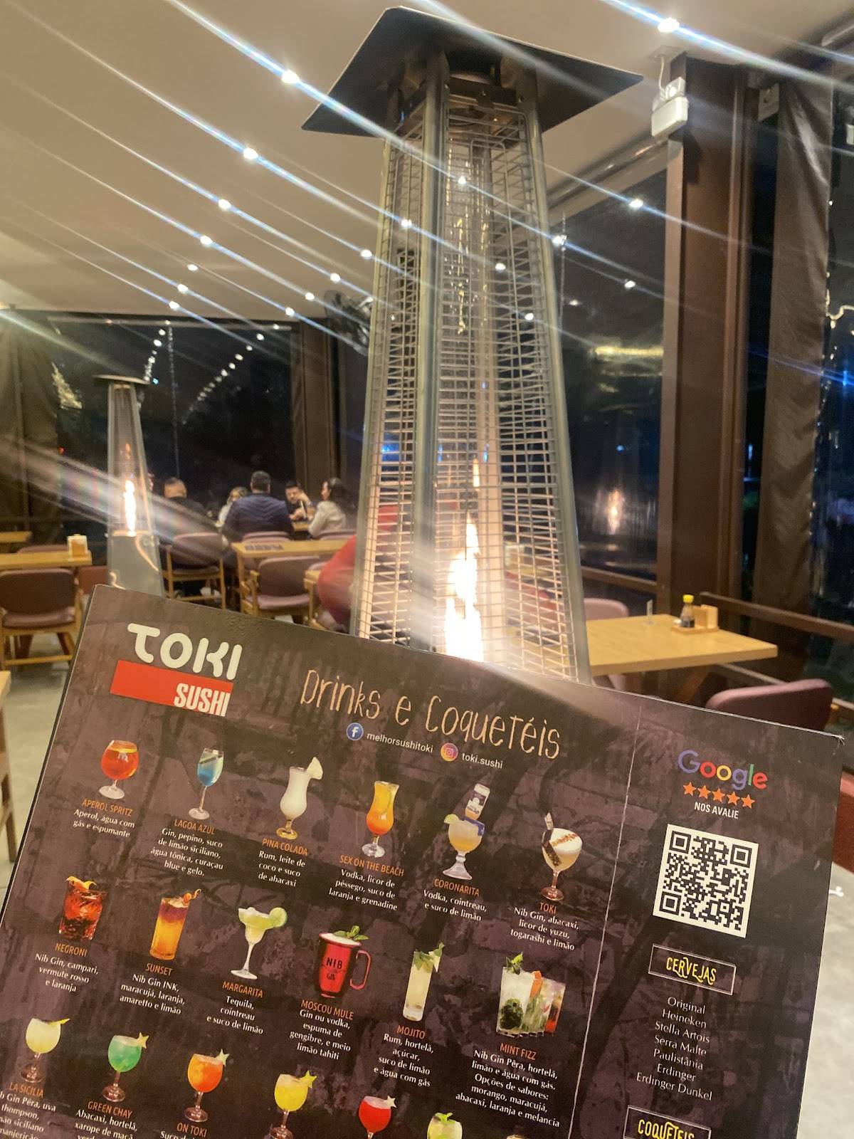 Toki Sushi cardápio