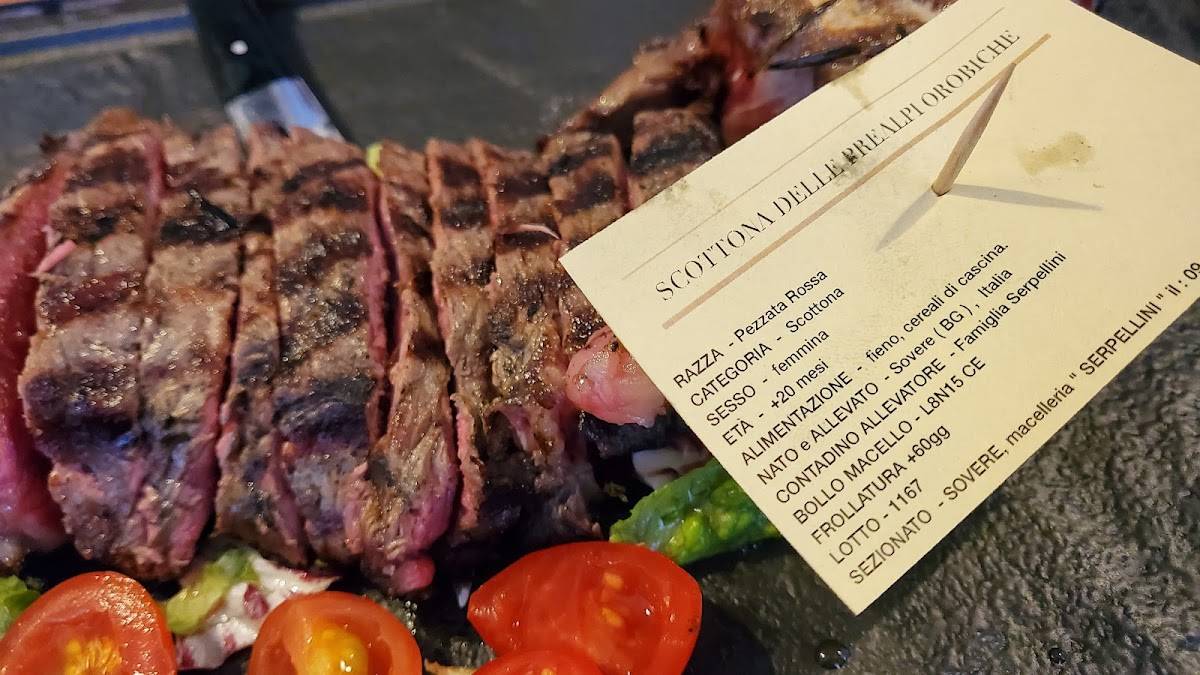 Menu di Trattoria Brea 