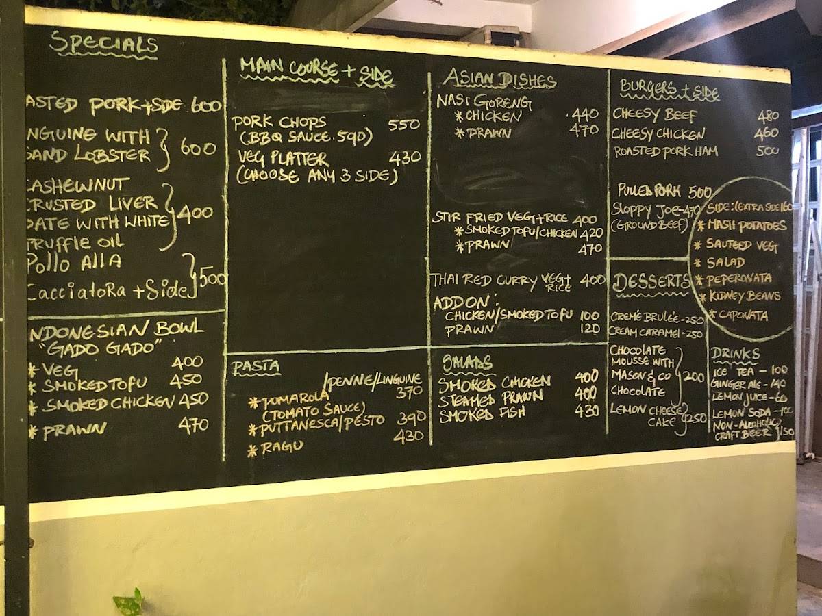 Umami Kitchen menu