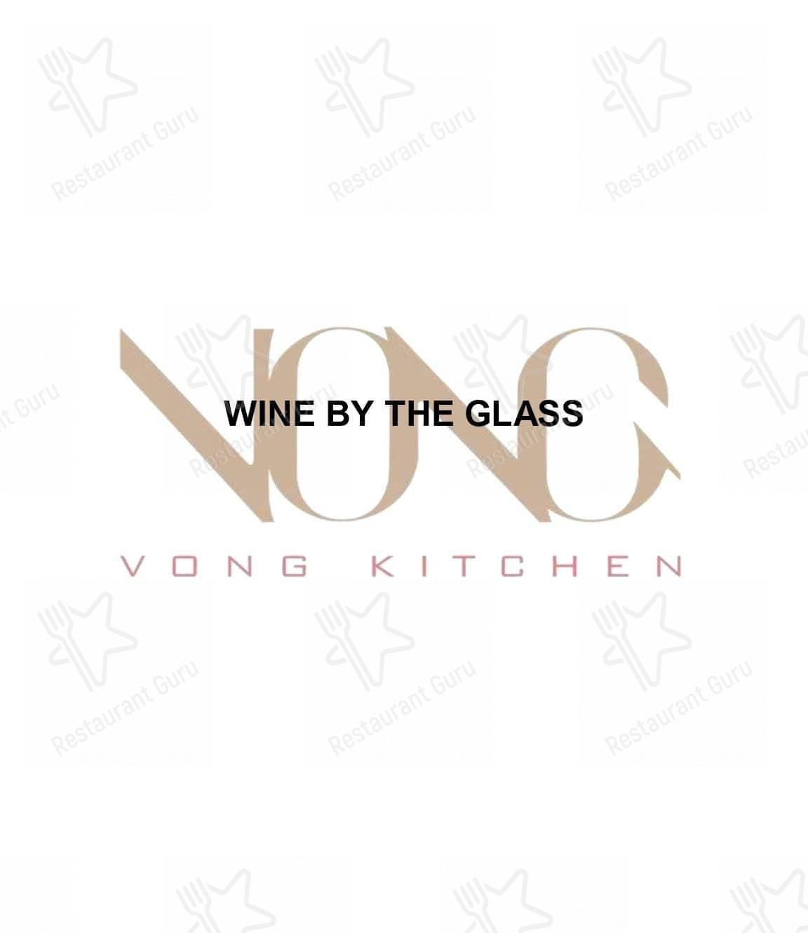 Vong Kitchen menu