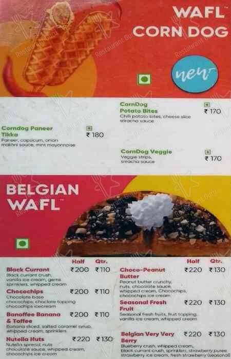 WAFL menu