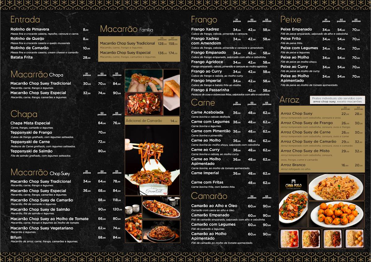 Restaurante China Polo cardápio
