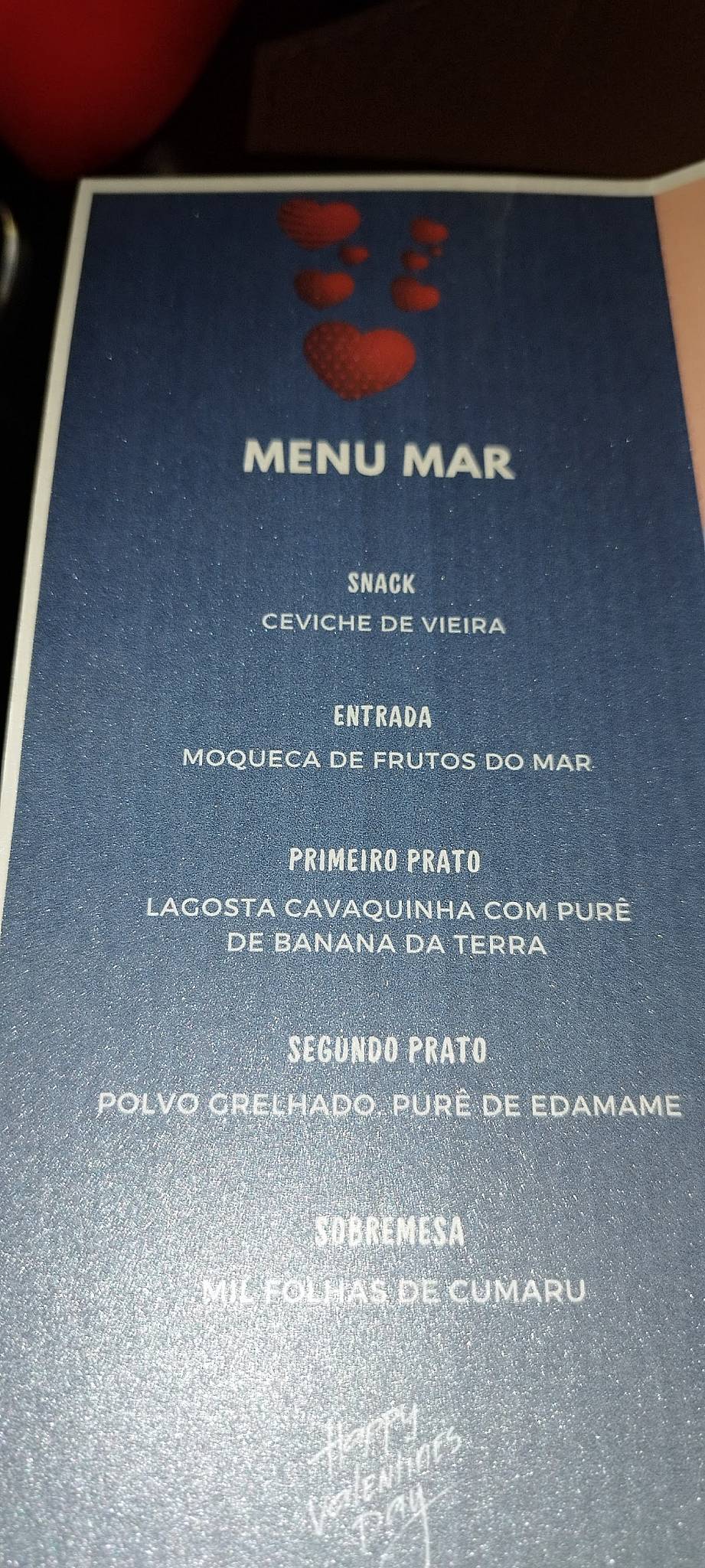 Restaurante Marcondes Cozinha Autoral cardápio