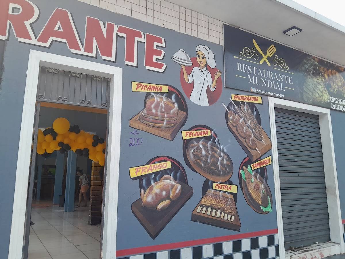 Restaurante Mundial cardápio