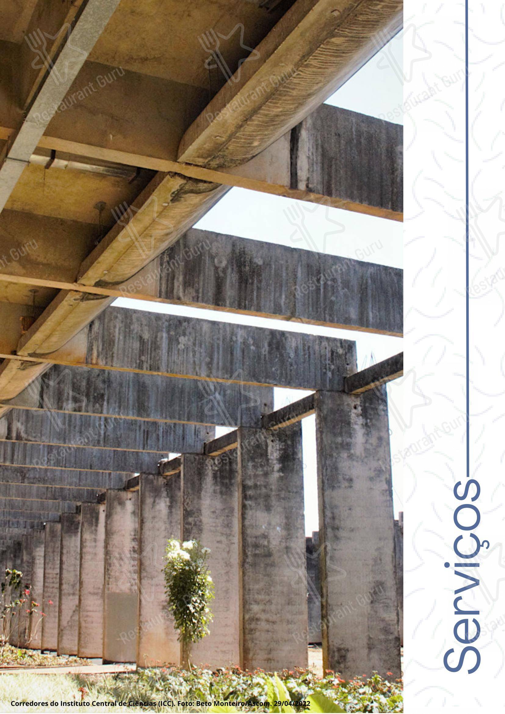 Restaurante Universitário - RU ISM GOMES DE MATTOS em Brasília - Основное меню