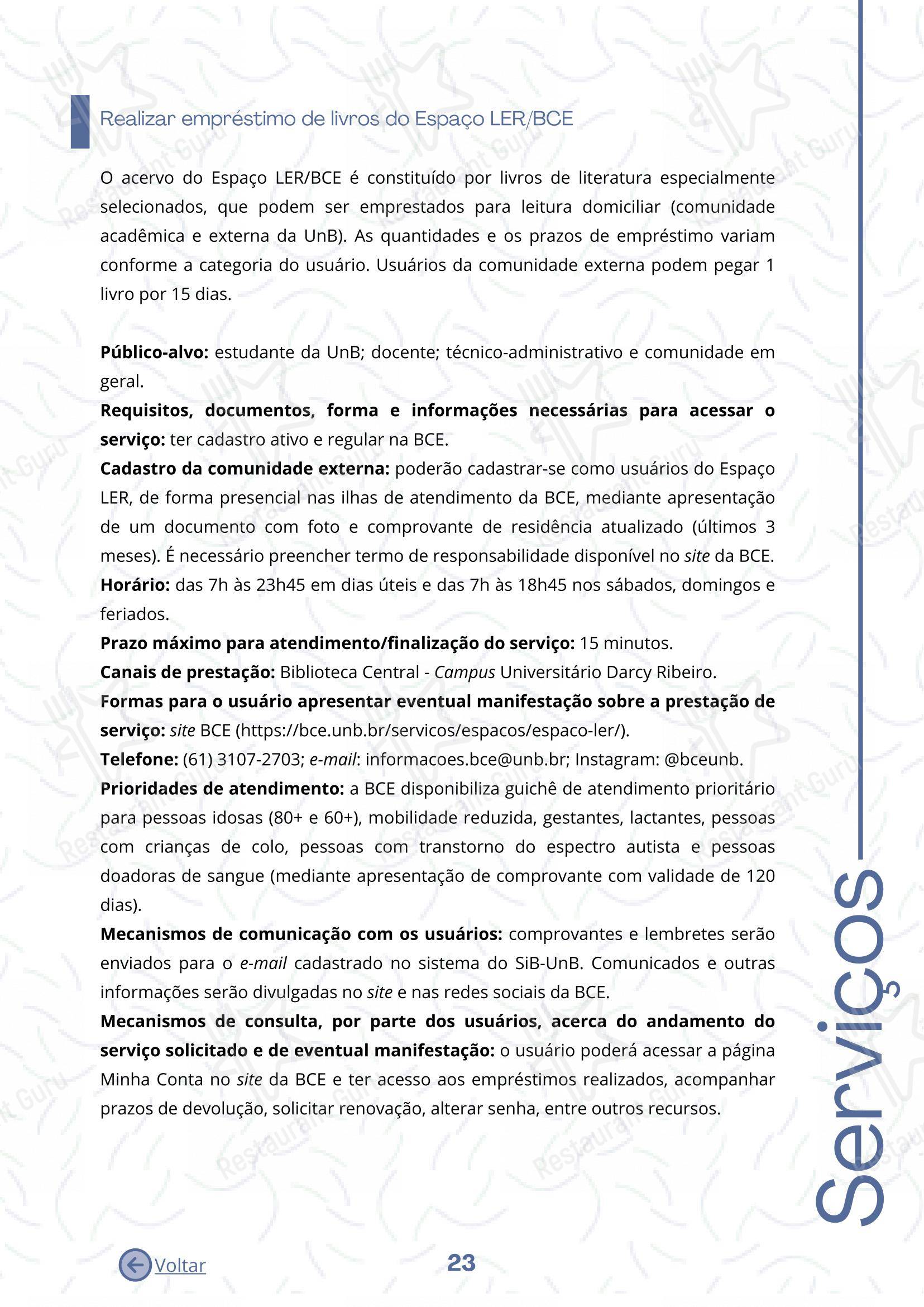 菜单 para Restaurante Universitário - RU ISM GOMES DE MATTOS restaurante