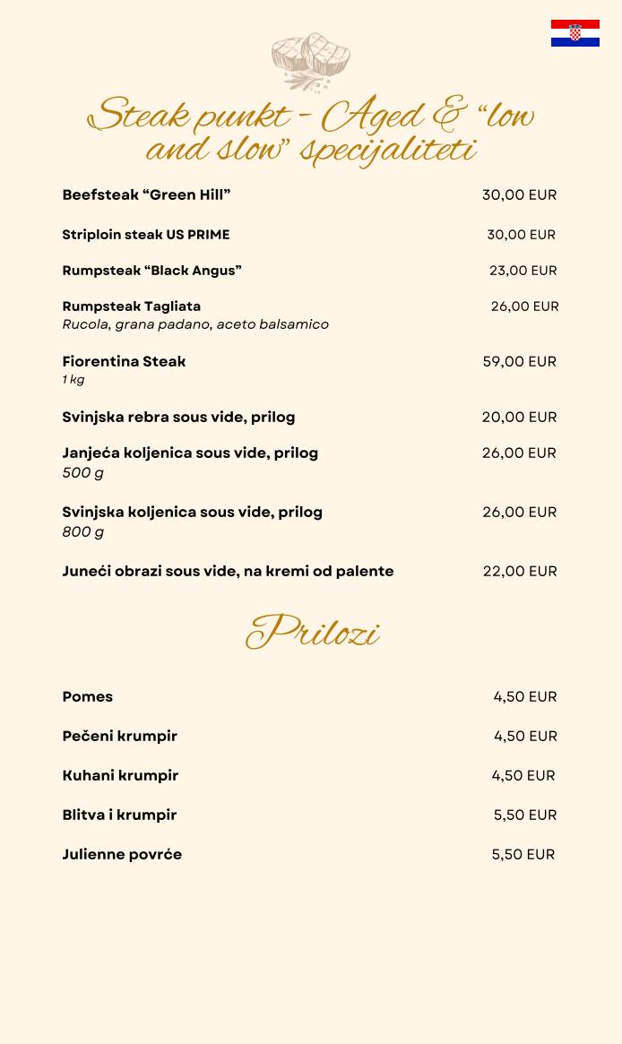 Menu di Fine Grill Municipium 