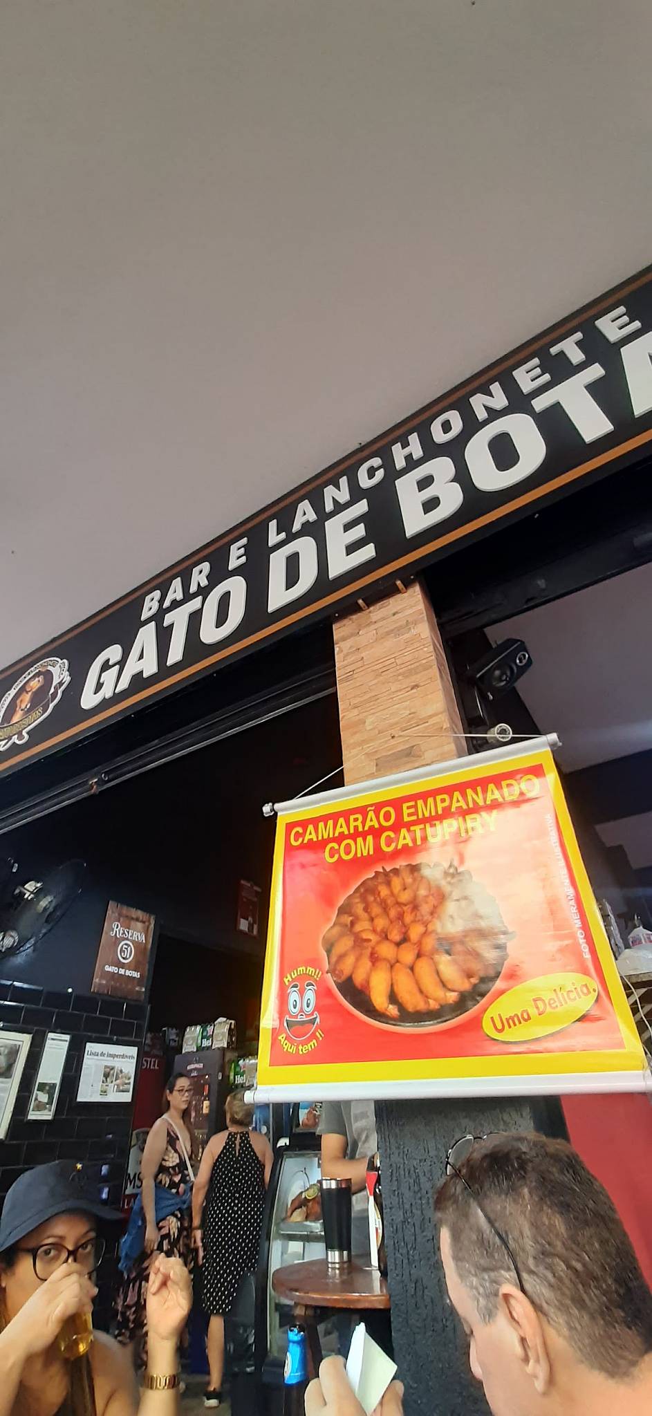 Bar Gato de Botas cardápio