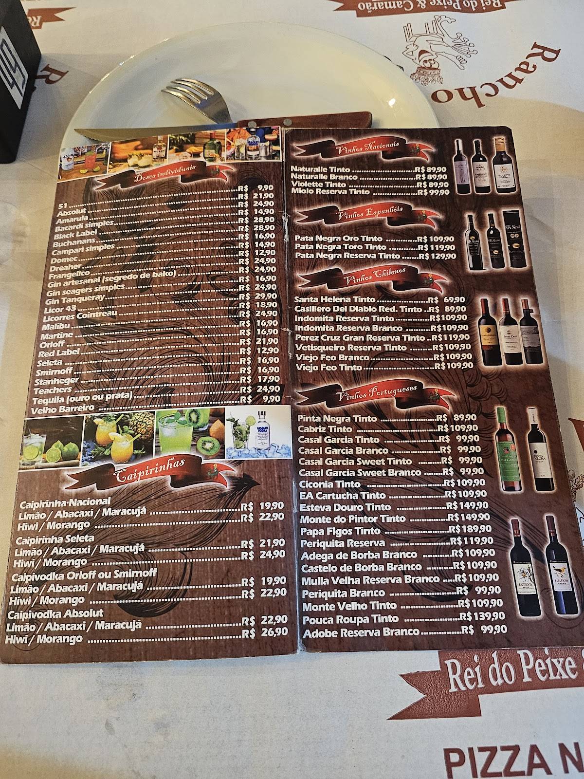 Restaurante Rancho Verde cardápio