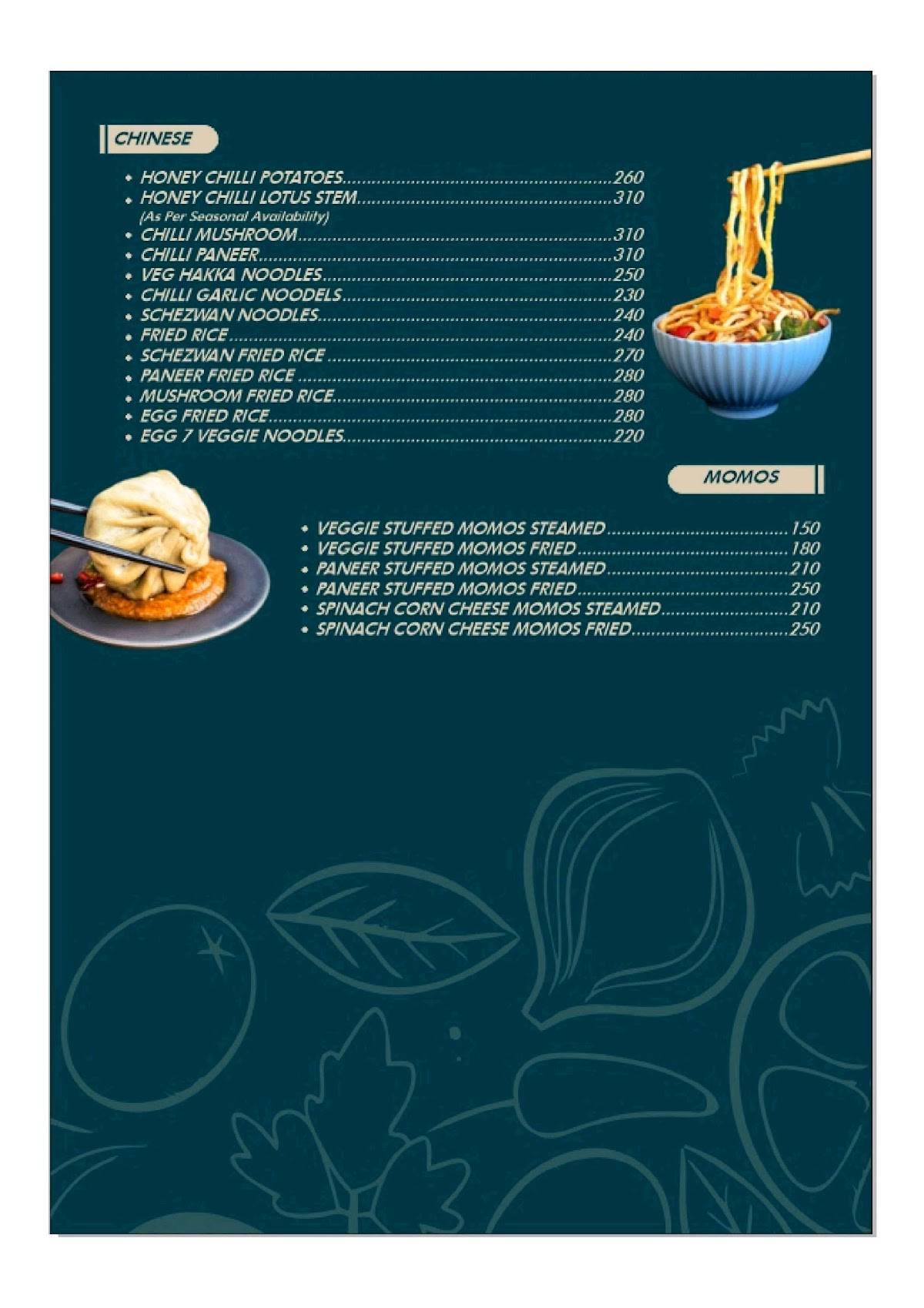 Brew tale cafe menu