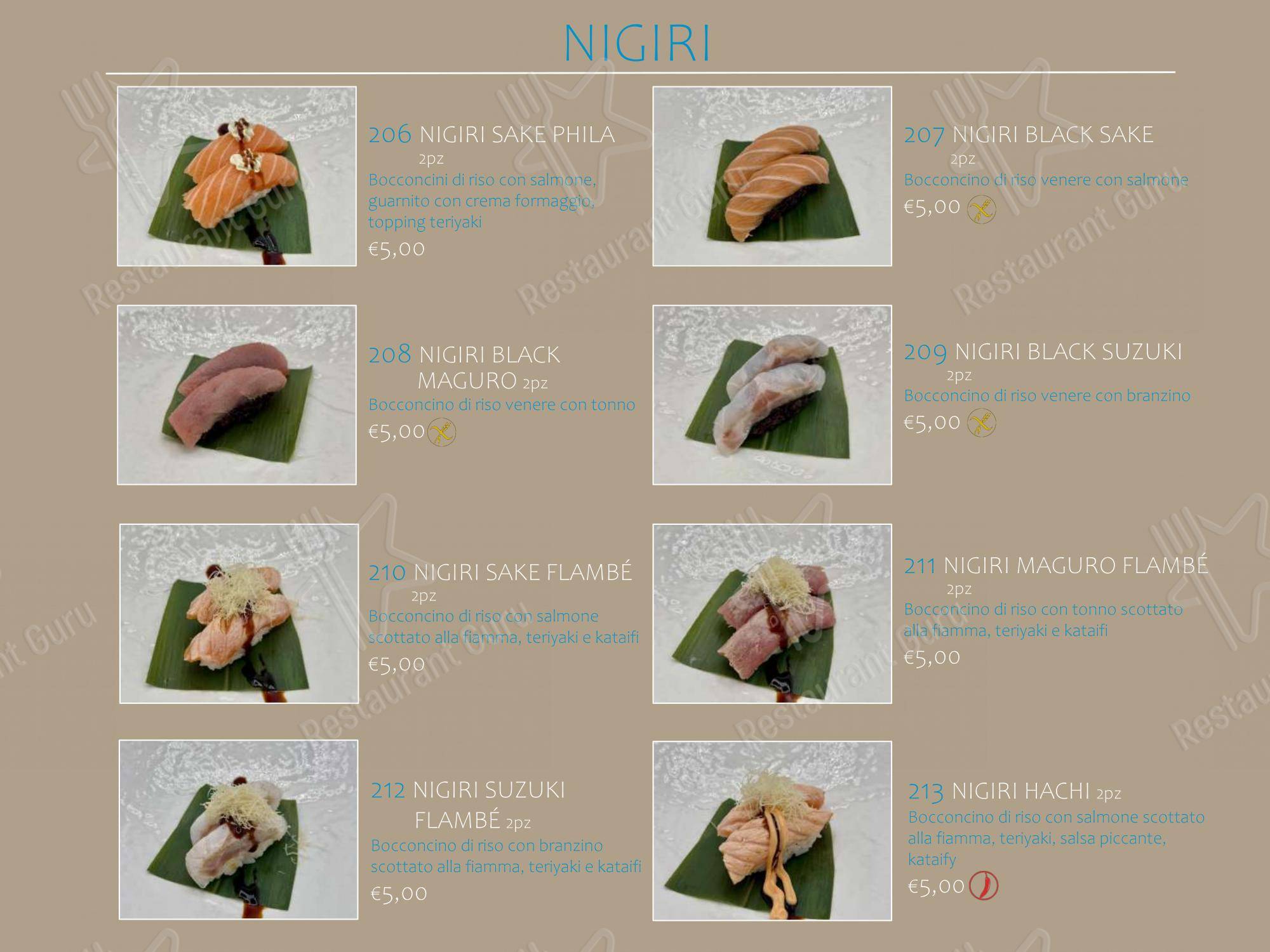 Ristorante Asia in Jesi - Menu