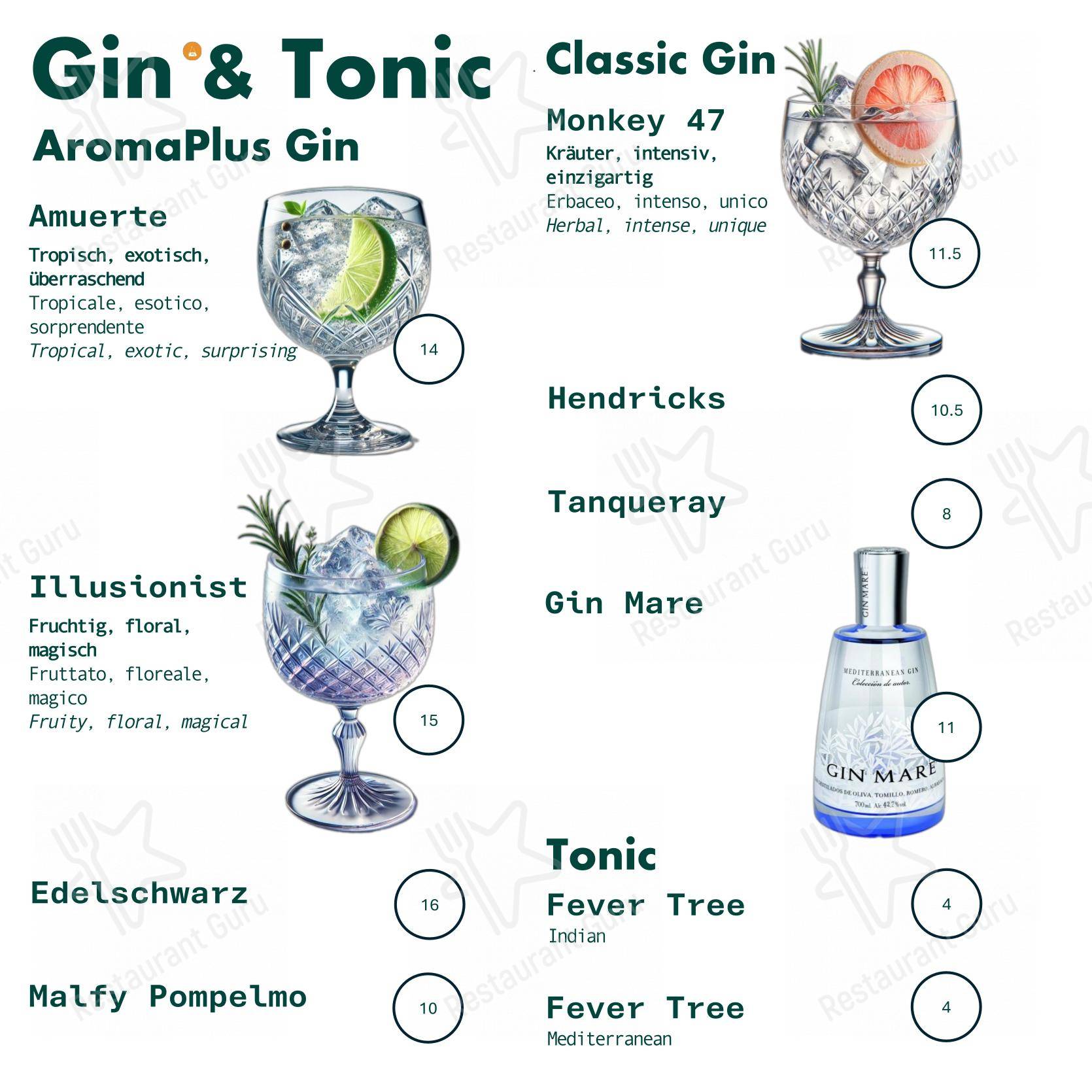 菜单 per Ristorante Cafè Flora Alpin Roof in Fie allo Sciliar