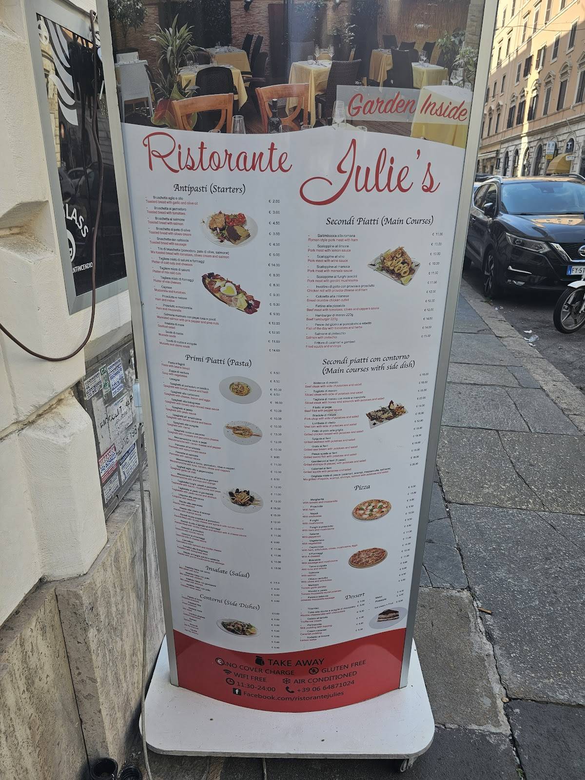Menu di Julie's 