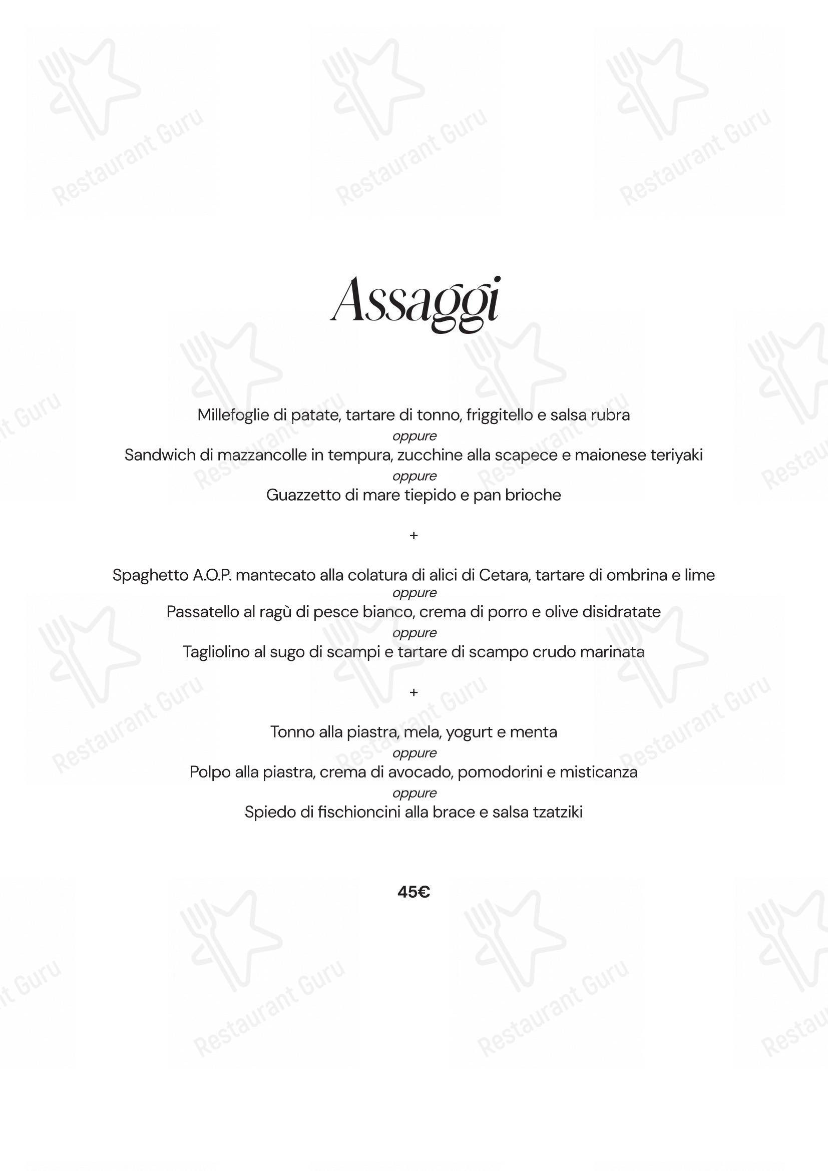 Menu di Ristorante Le Querce - Menu