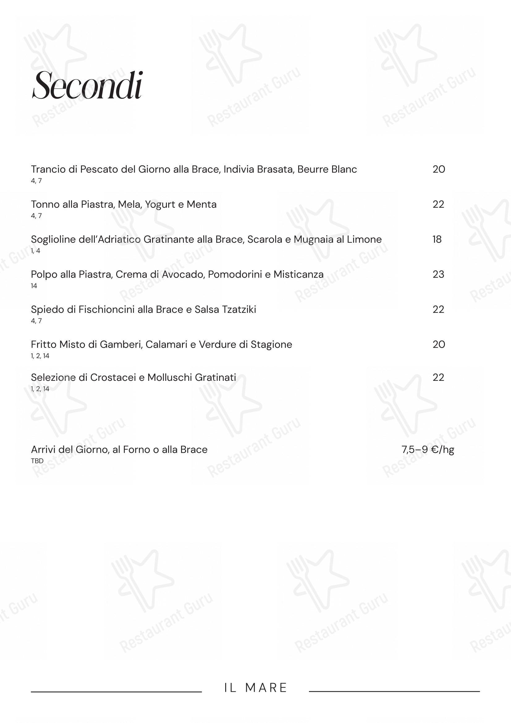 Menu per Ristorante Le Querce in Forli