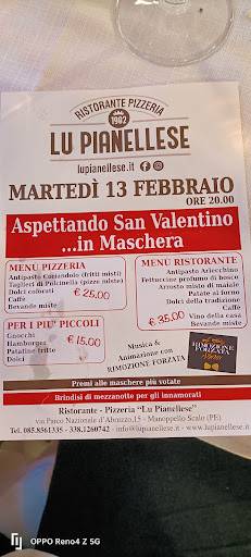 Menu di Ristorante Lu Pianellese 