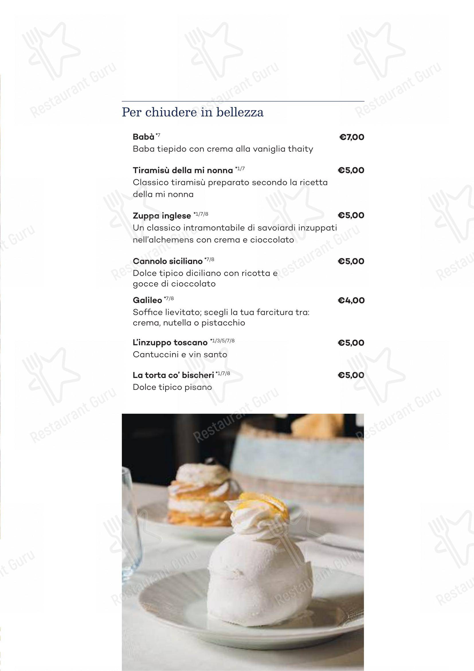 Menu per Ristorante Pizzeria Da Rino in Pisa