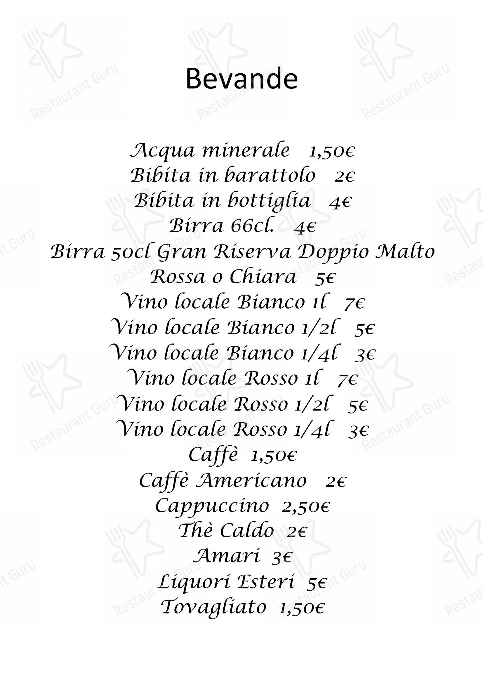 Menu per Ristorante 
