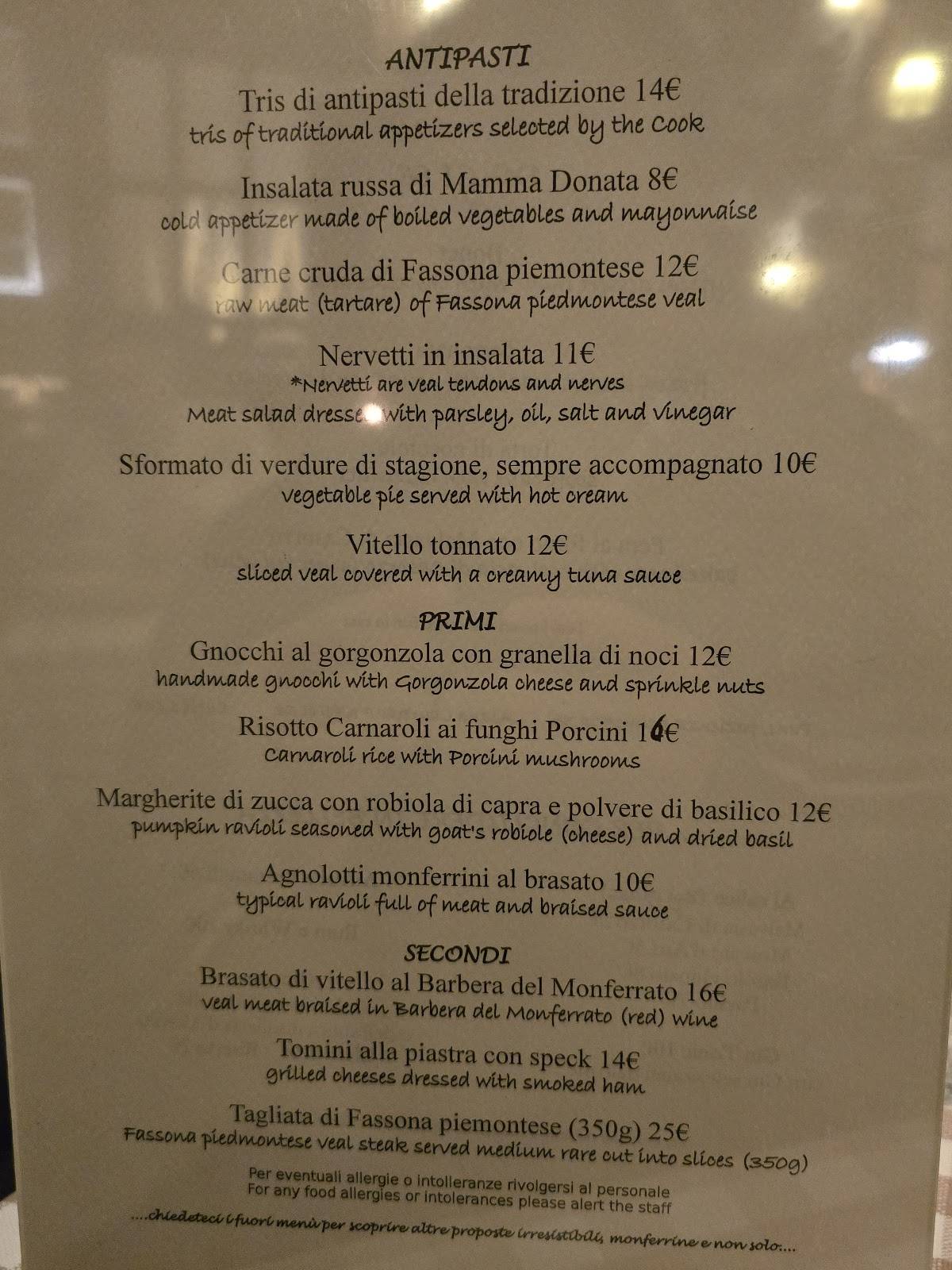 ristorante trattoria serenella le tre lasagne