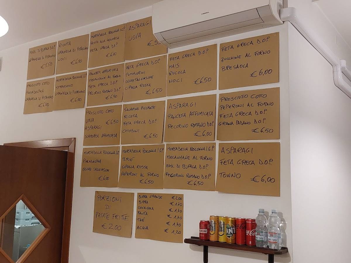 Menu di Roberto La Pizza 