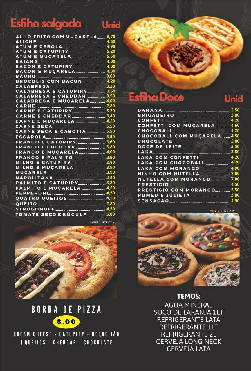 Romana's Pizzas cardápio