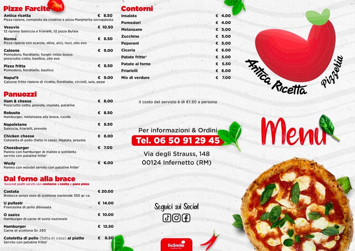 Menu di Antica Ricetta 