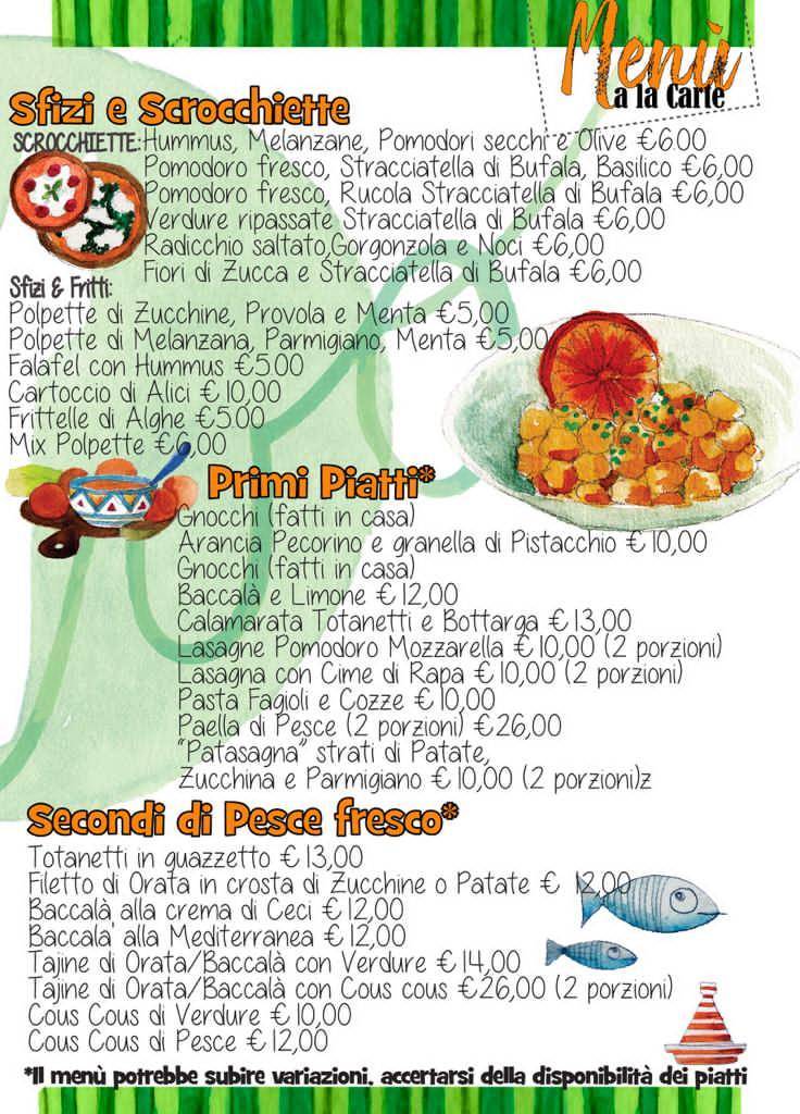 Menu di Clivo Bistrot 