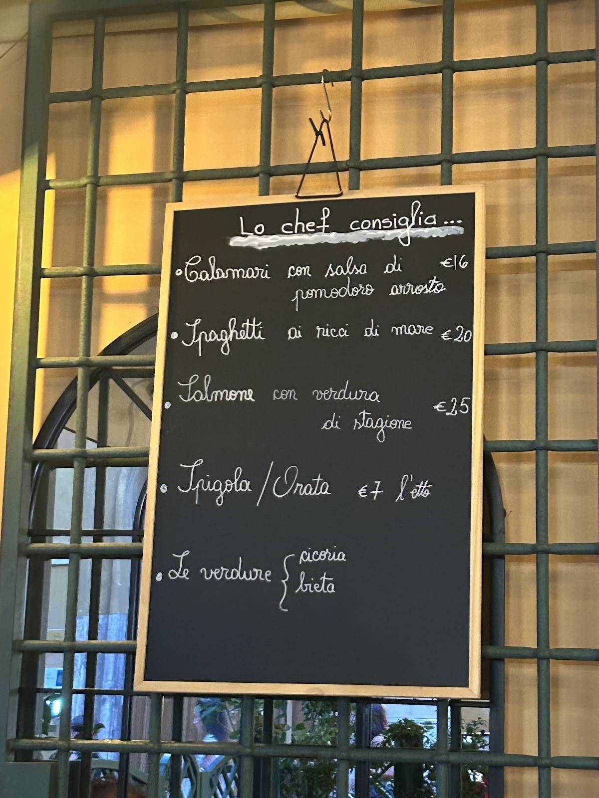 Menu di Nanà Vini e Cucina 