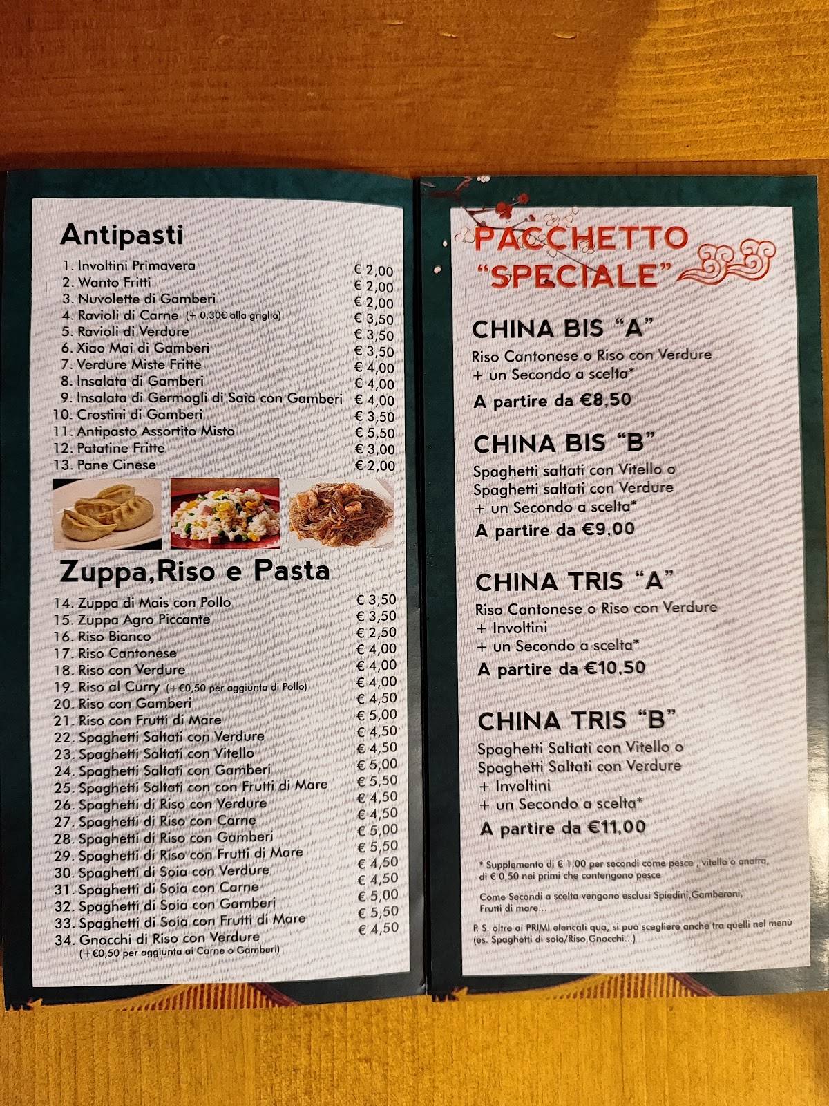 Menu di Rosticceria Cinese Hong Kong Di Jin Keke 