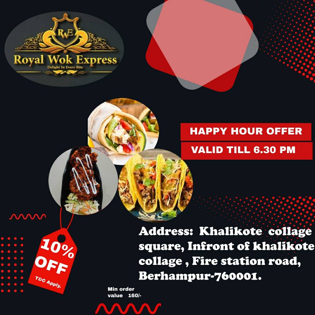 Royal wok expresd menu