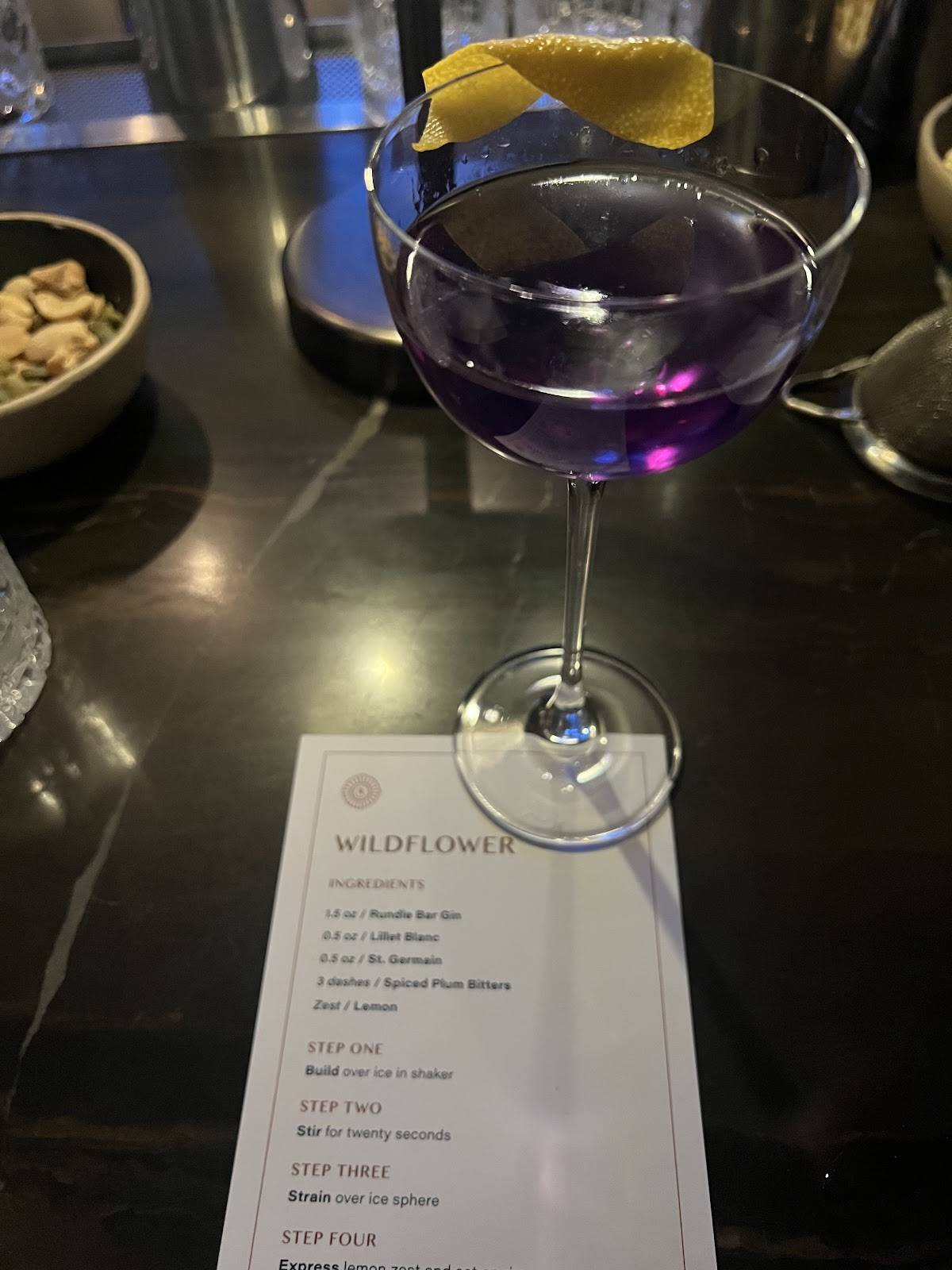Menu de Rundle Lounge - Afternoon Tea - Fairmont Banff Springs Hotel