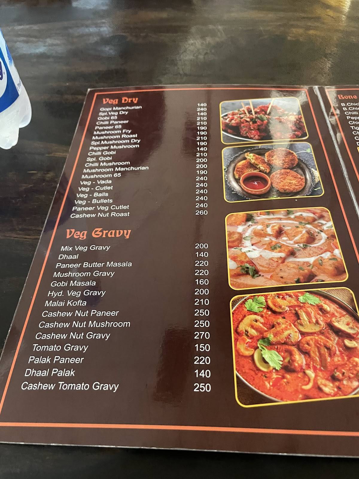 Sai Rohith Dhaba Centre menu