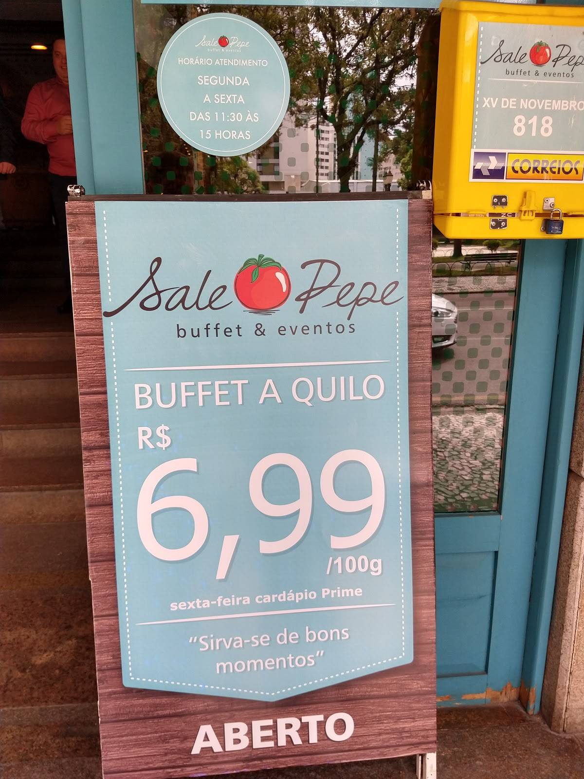 Sale Pepe Restaurante cardápio