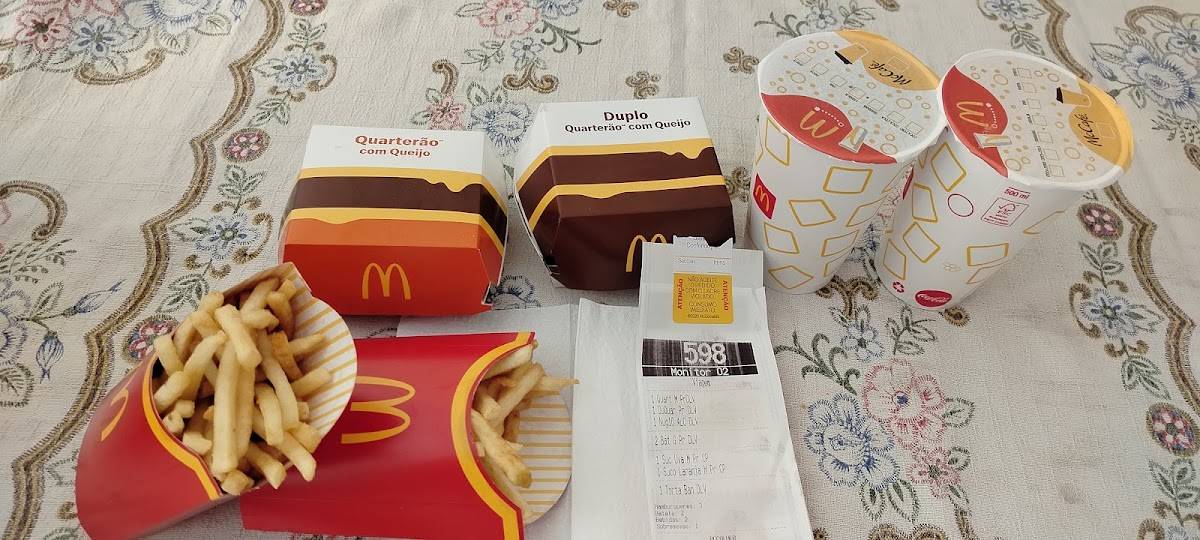 McDonald's cardápio