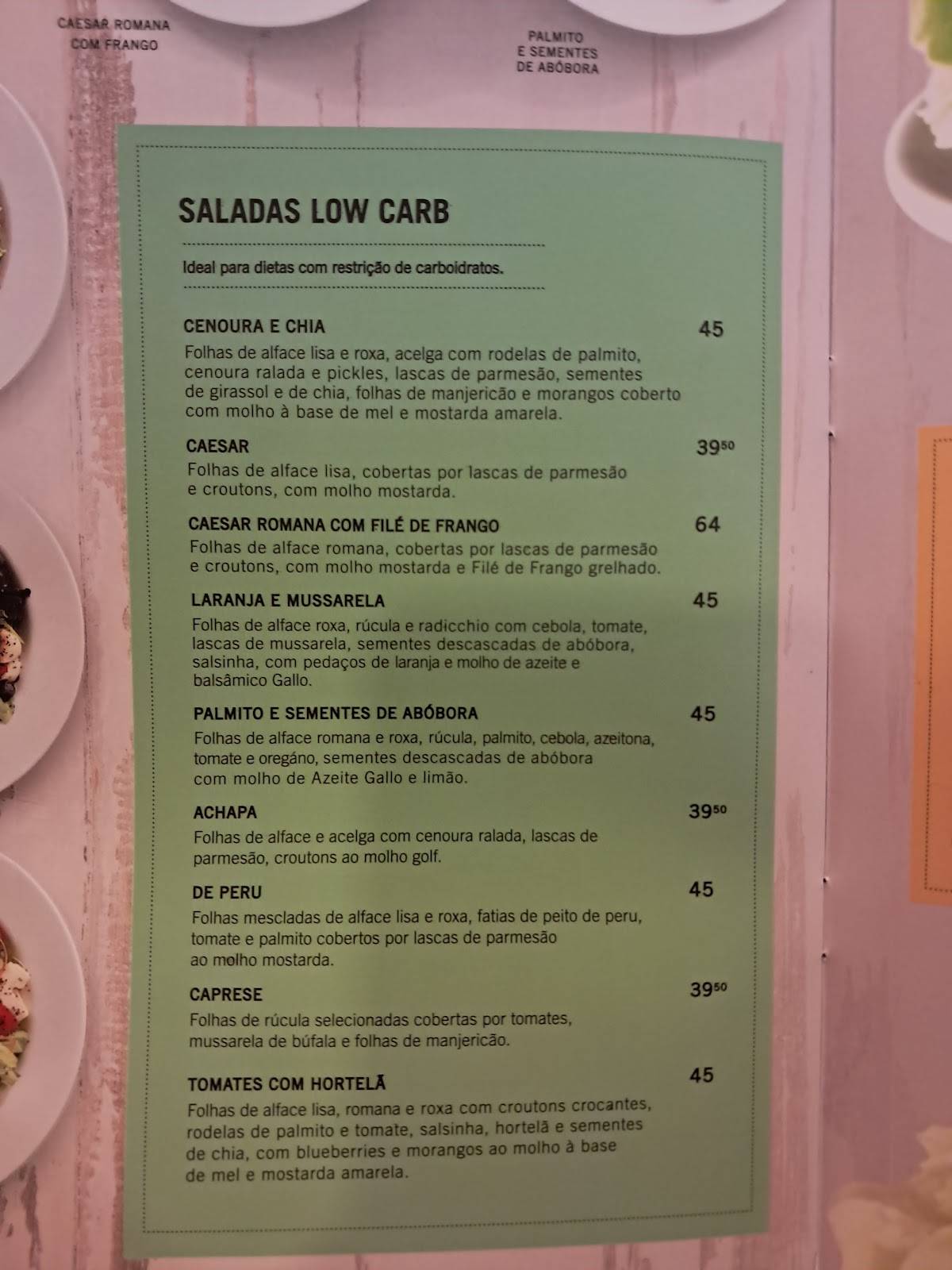 Achapa Hamburgers - Aclimação cardápio