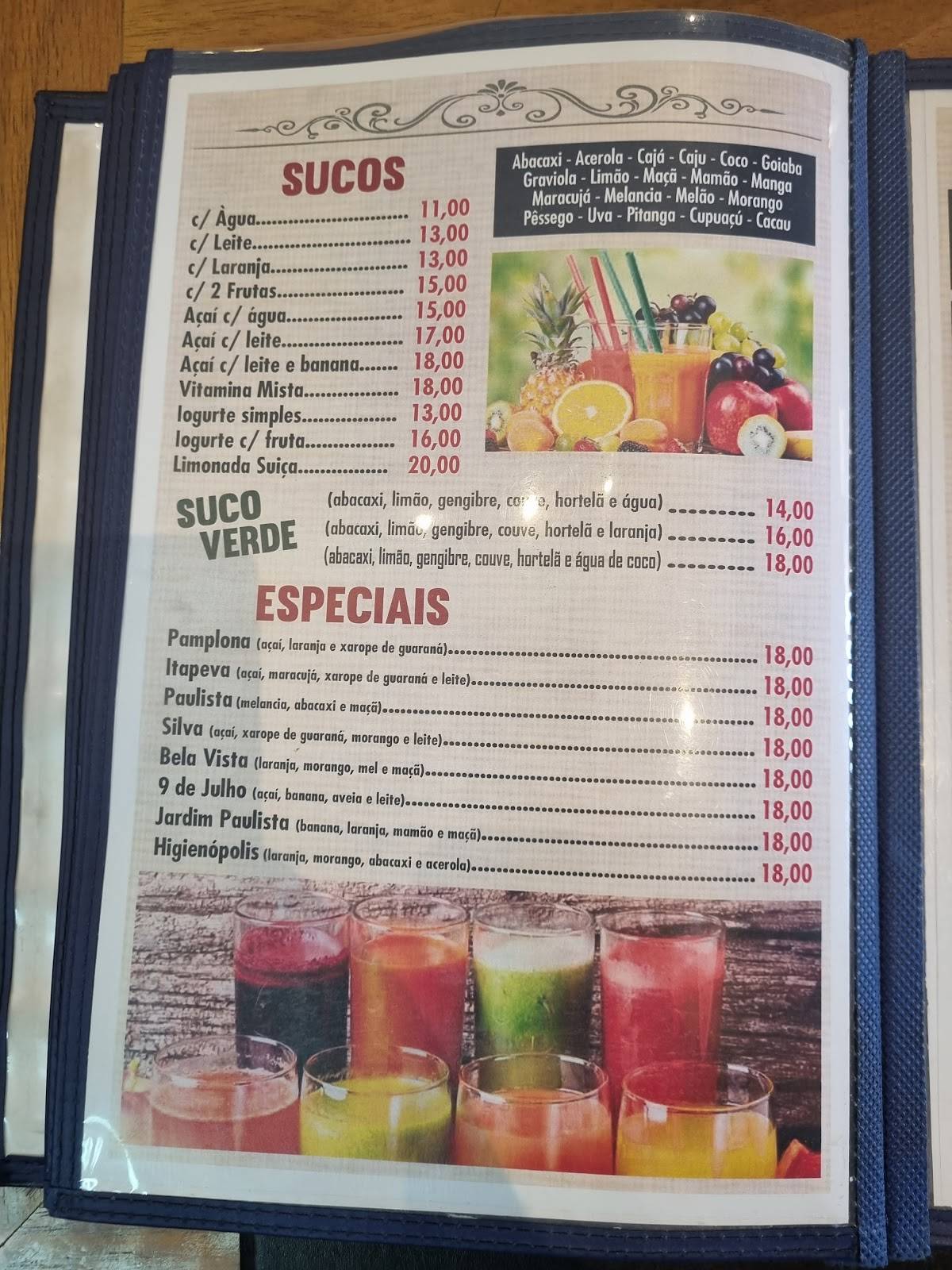 Boteco Garotinha cardápio
