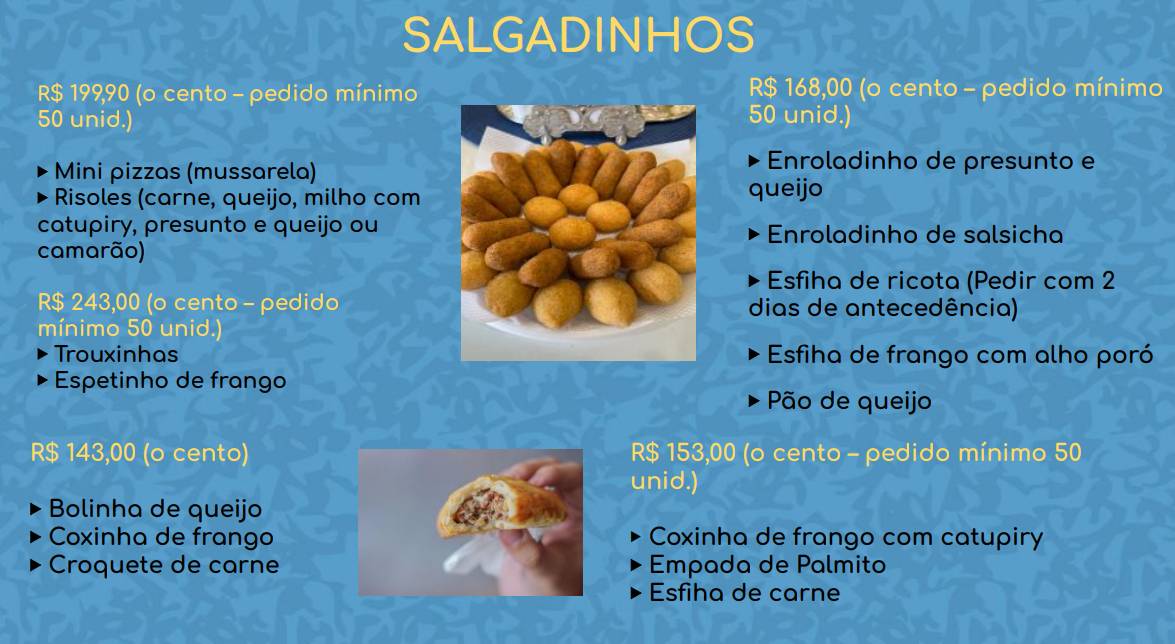 Mel Prazer Doceria & Café cardápio