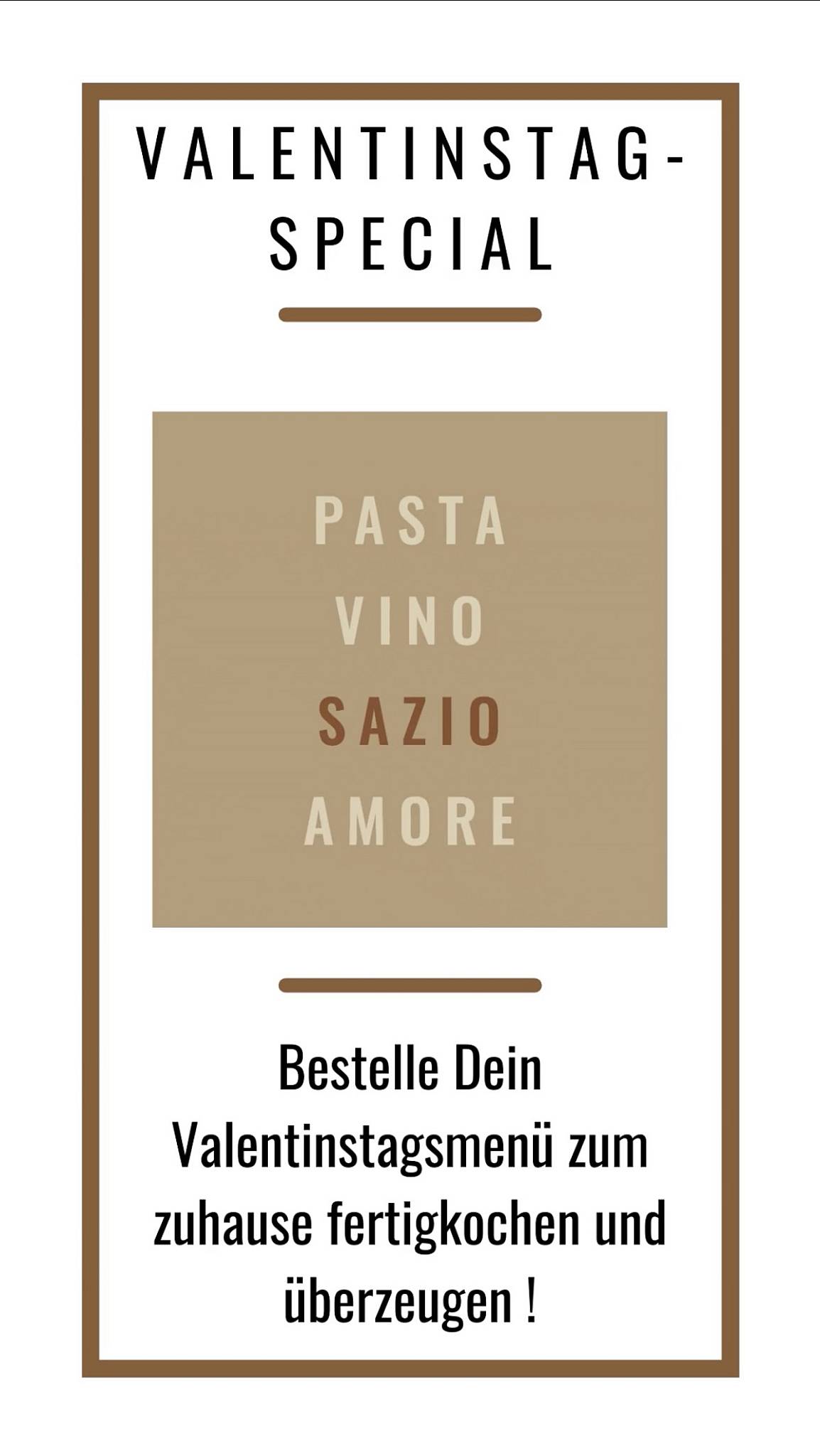 Menu di Osteria Sazio 