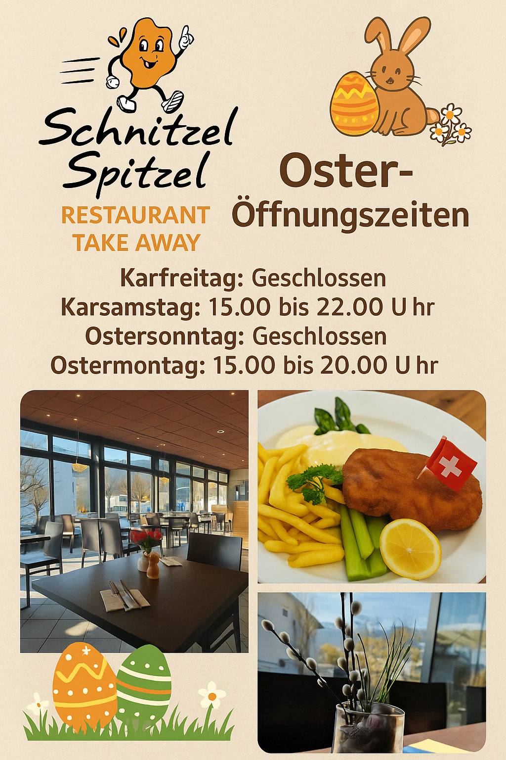 Menu di Schnitzel Spitzel Restaurant & Take Away 