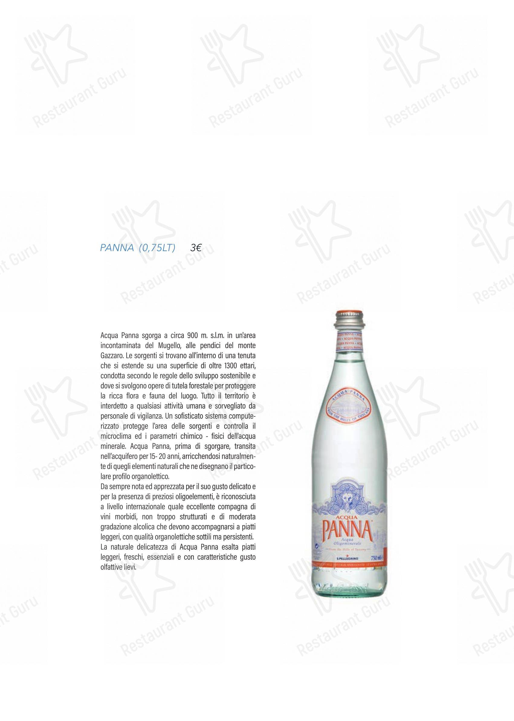 Menu di Scicchitano Ristorante Napoli - Menu