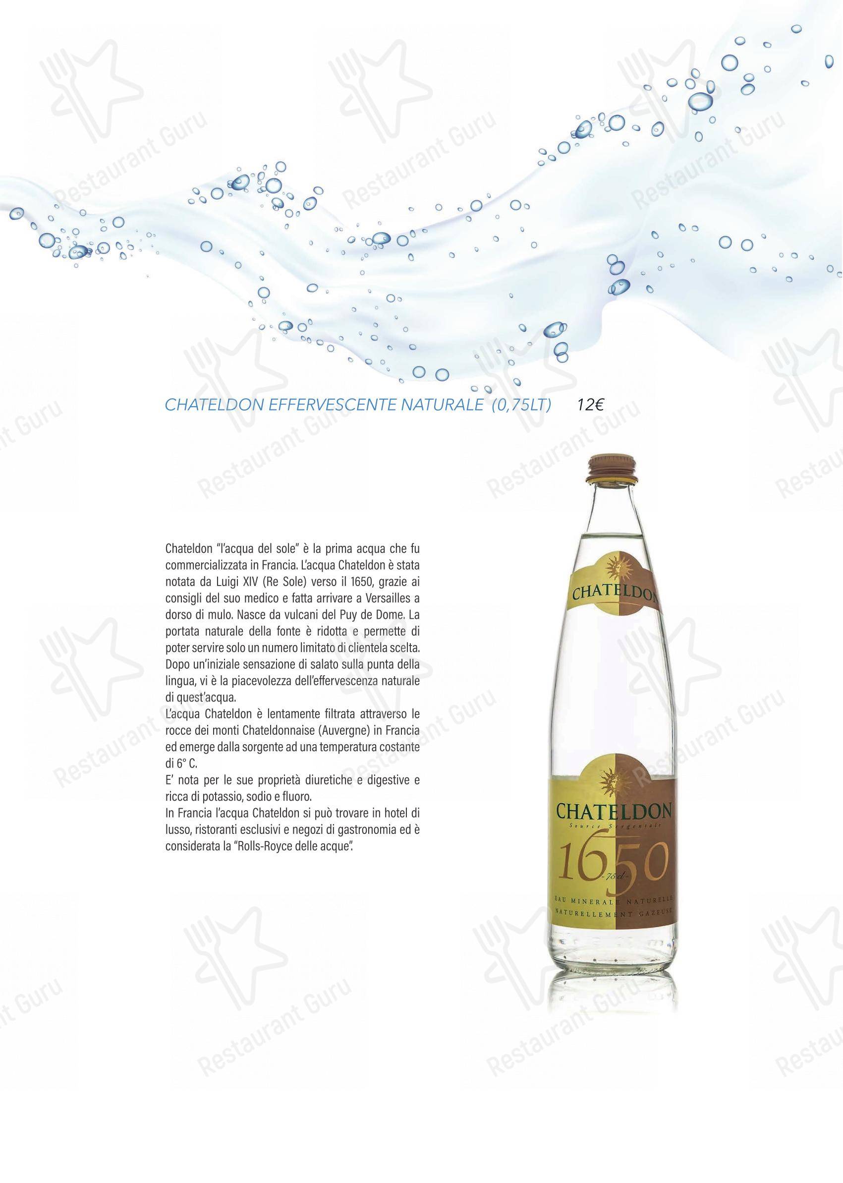 Menu di Scicchitano Ristorante Napoli - Menu