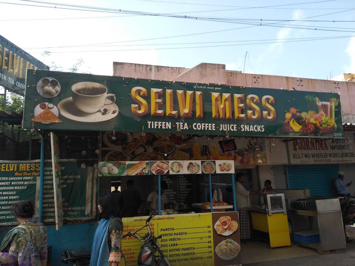 Selvi Mess menu