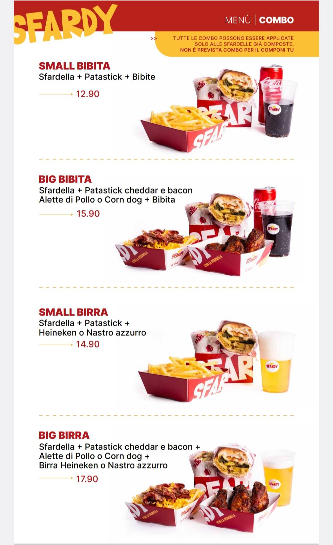 Menu di Sfardy 