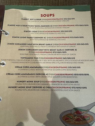 Shizusan Viman Nagar menu