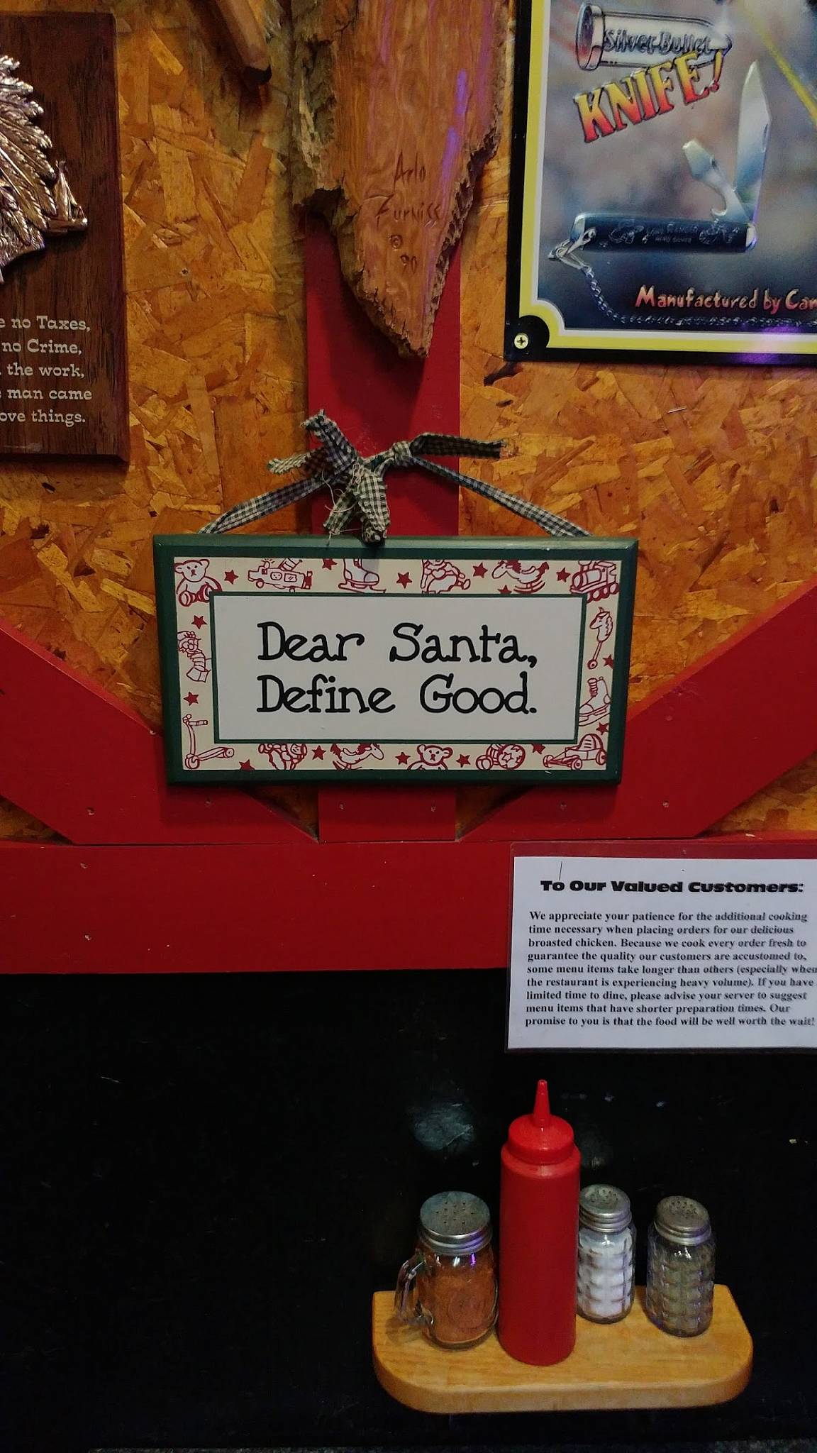 Menu at Beano & Sherry's Casinos pub & bar, North Sioux City