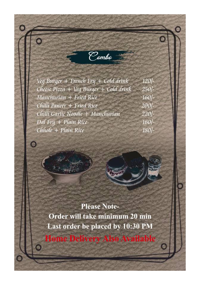 Sky Tree Rooftop Cafe menu